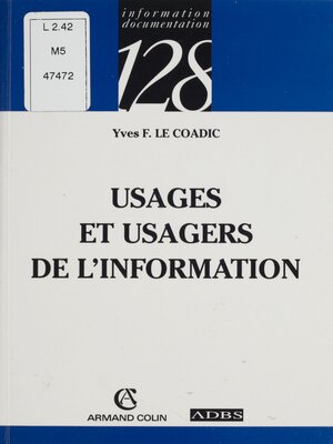 cover image of Usages et usagers de l'information